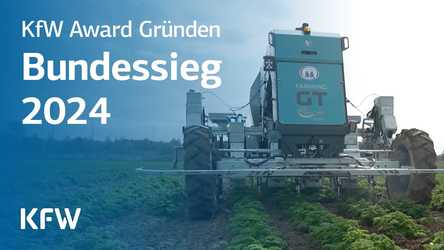 Autonomer Landwirtschaftsroboter zur chemiefreien Unkrautregulierung mit KI